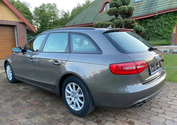 Audi A4 cena 47500 przebieg: 190000, rok produkcji 2013 z Suchowola małe 67